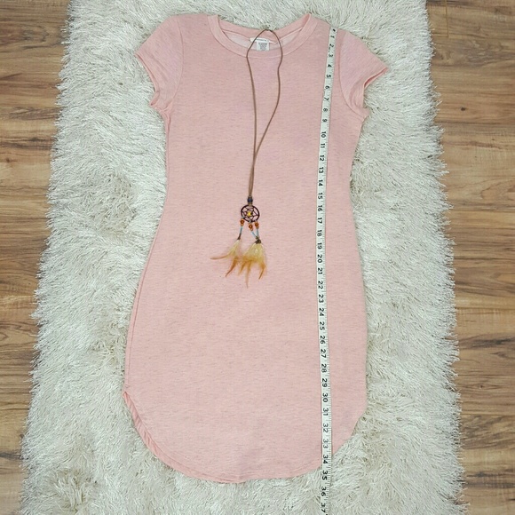 WOMEN'S TOP CASUAL BLOUSE PULLOVER  PINK   LARGE - Picture 2 of 3